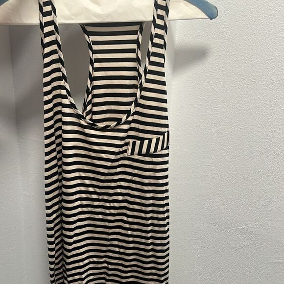 REISS Black and White Striped Tank - Like New - Great Condition - Picture 3 of 6